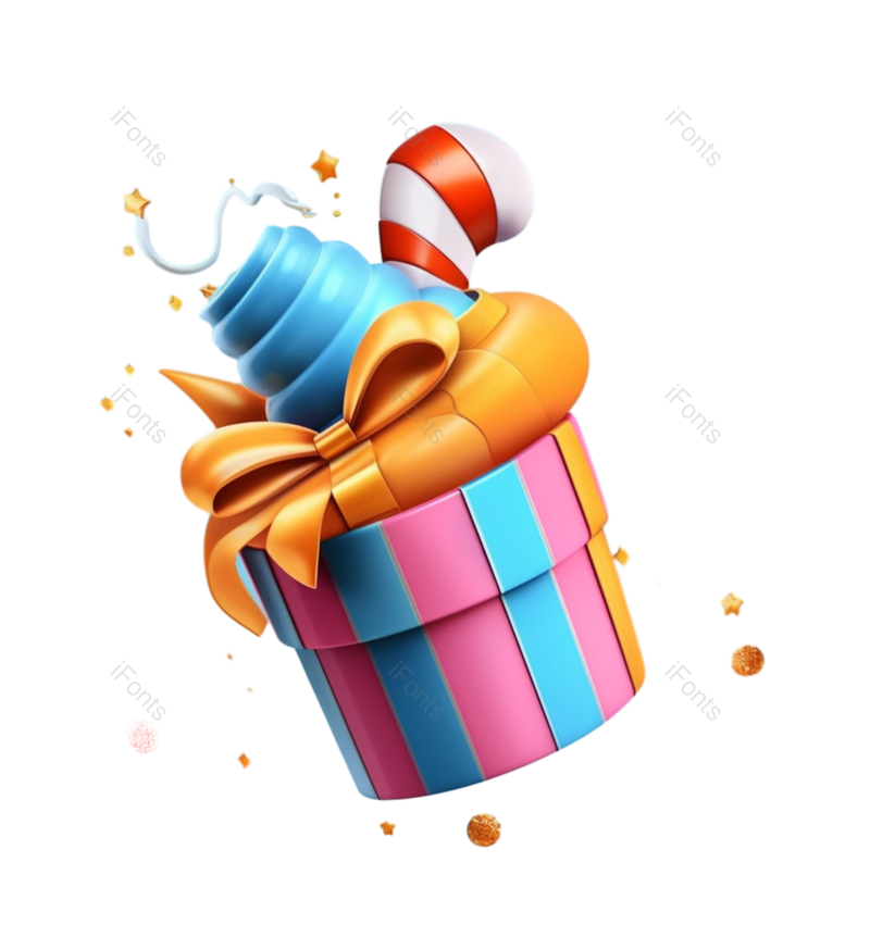 装饰图片,节日元素,卡通PNG,幸福免抠素材